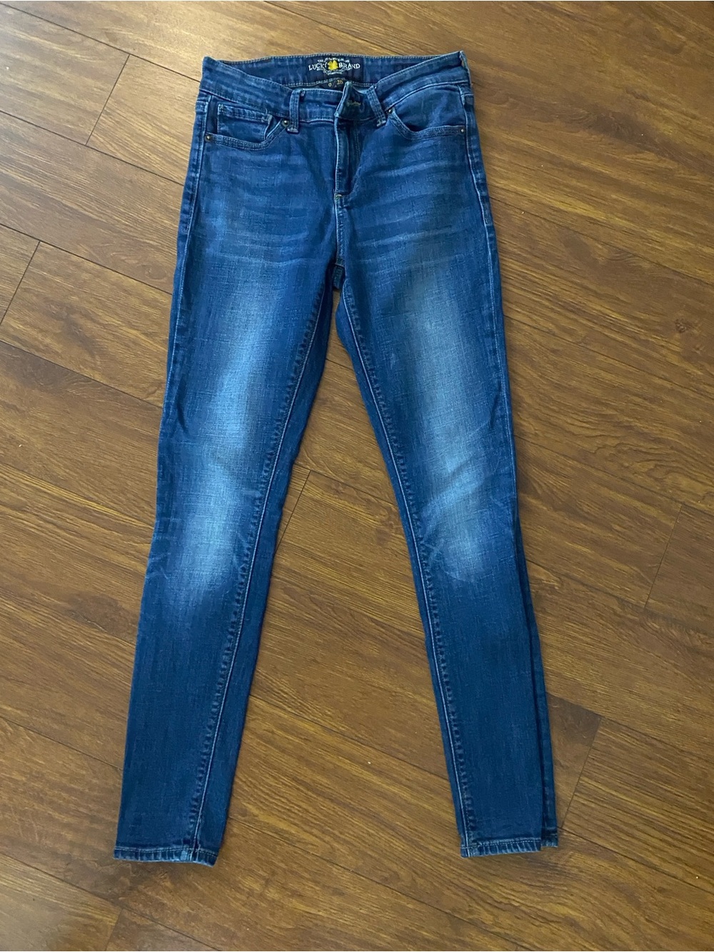 Lucky Brand Dark Blue Skinny Jeans Ava Skinny